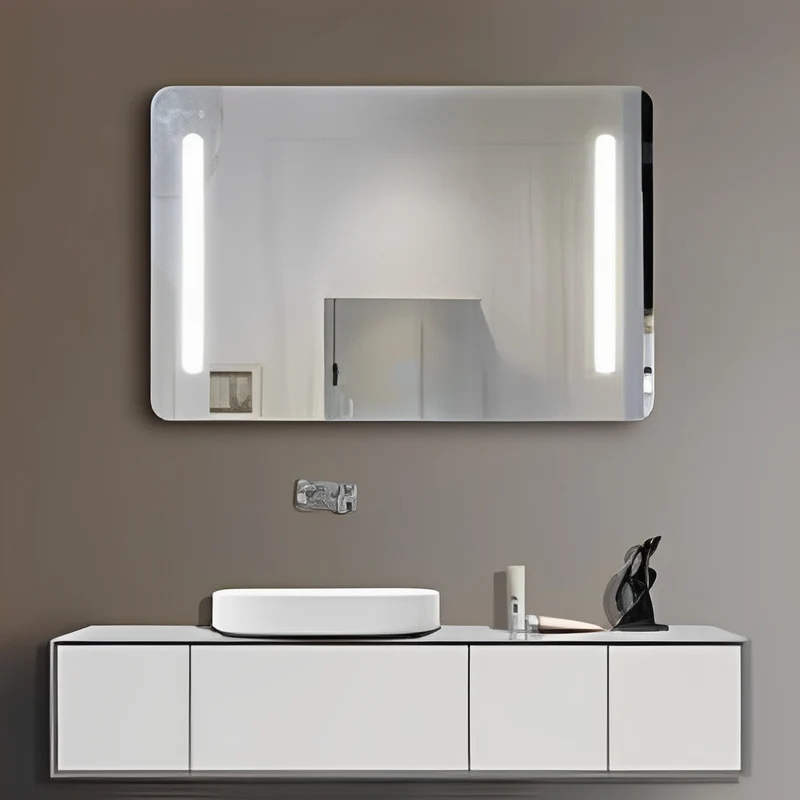 52" Horizontal Hanging Mirror with LED Light MSL-104