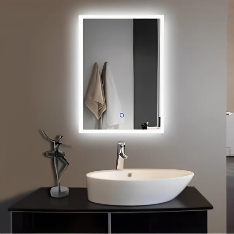 24" Vertical Hanging Mirror with LED Light MSL-112