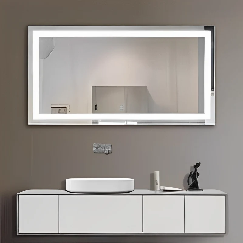 30" - 72" Horizontal Hanging Mirror with LED Light MSL-105