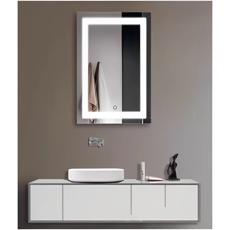 24" Vertical Hanging Mirror with LED Light MSL-105