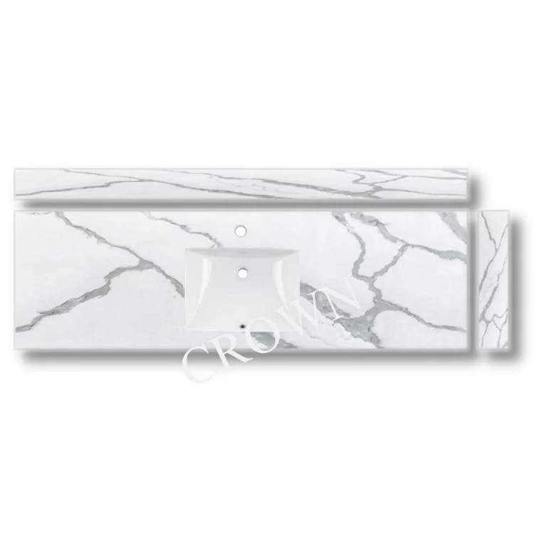 73" Quartz Vanity Top CYG044
