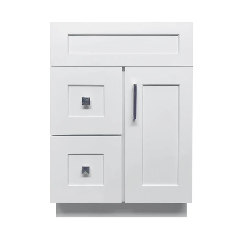 24 inch Solid Wood Bathroom Vanity Cabinet Only VSD24L