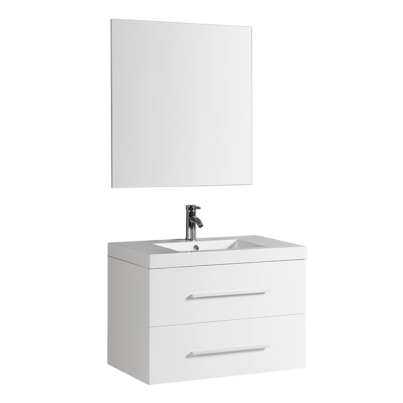 32" Wall Mount Bathroom Vanity Set with Mirror TM8119S