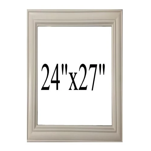 Crown 24"X 27" Solid Wood Bathroom Vanity Mirror