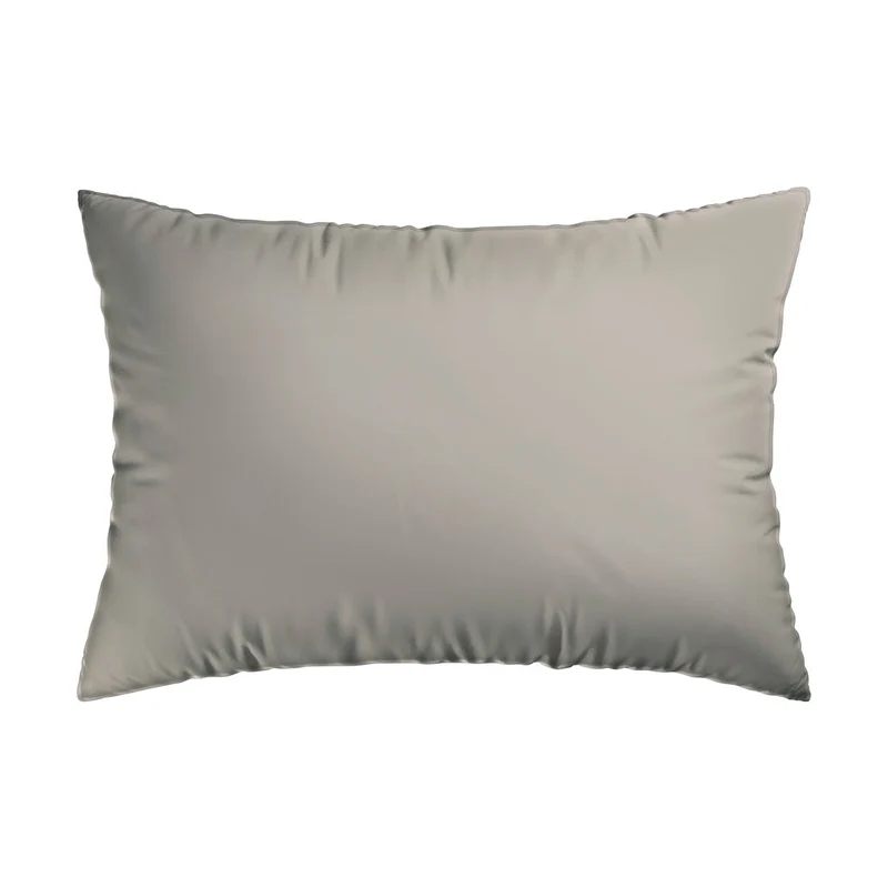 Taie(s) d'oreiller satin de coton - Taupe
