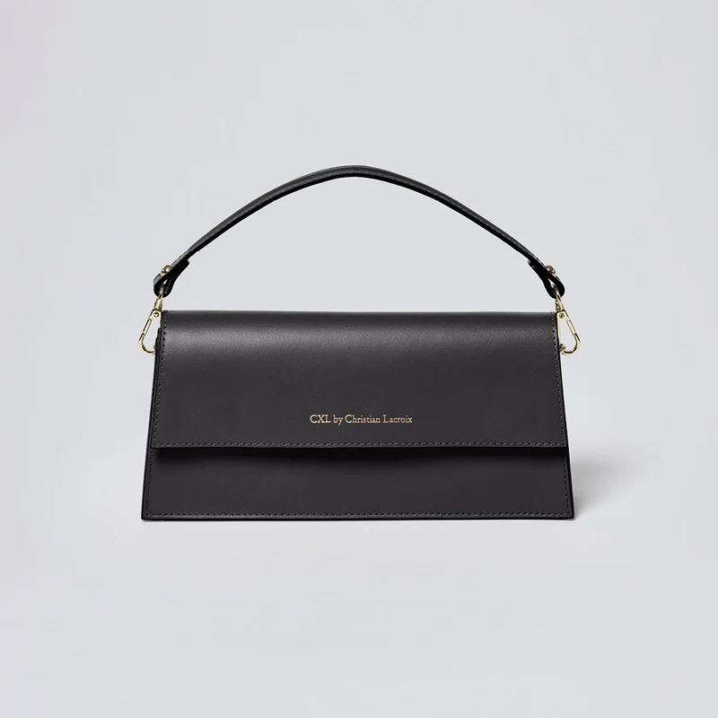 Sac bandoulière Clemenceau en cuir de veau