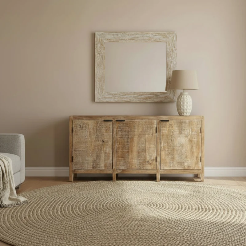 Rome - Buffet en manguier massif 160 cm