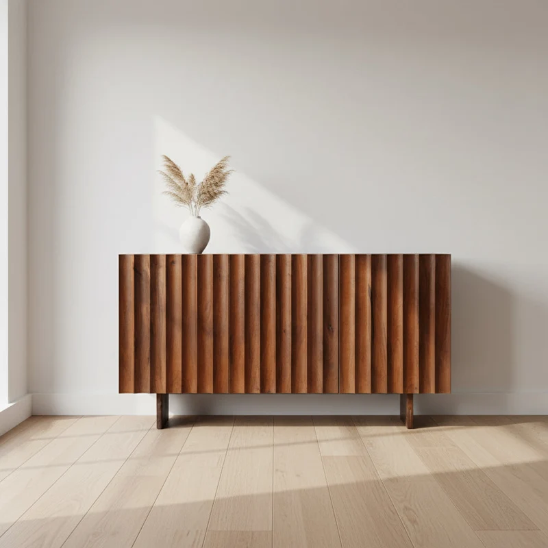 Genève - Buffet en manguier massif 140 cm