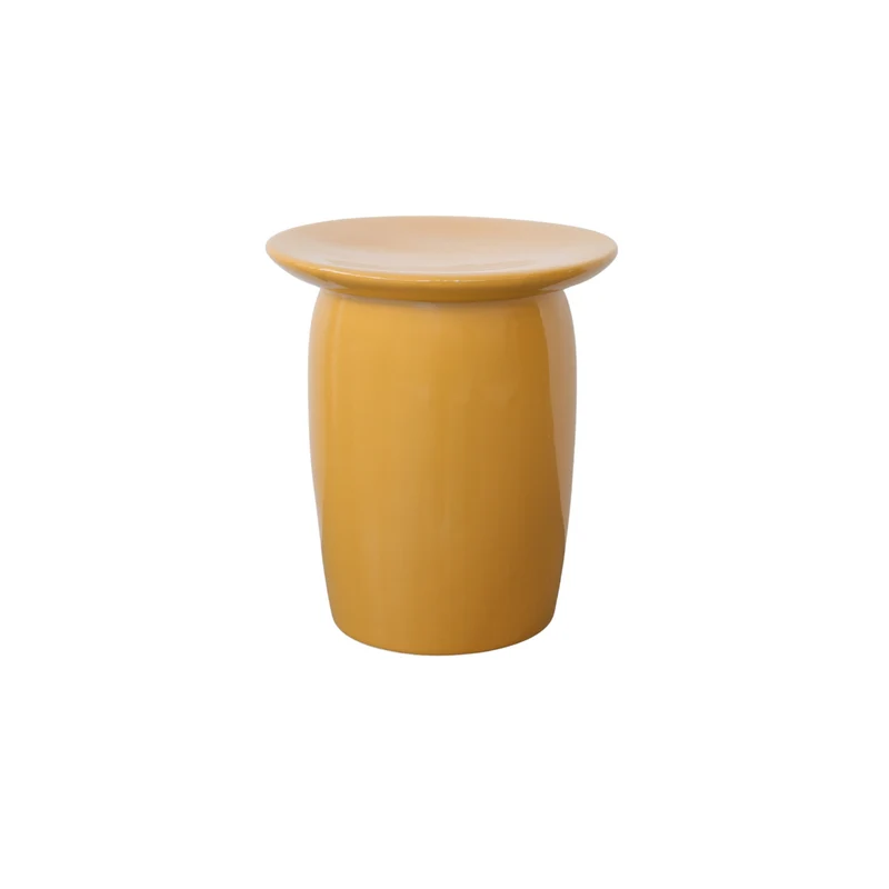 Table d'appoint Kivo – Céramique - Ambre Or