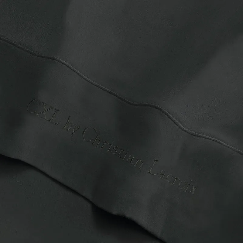 Drap plat satin de coton - Uni 1 baratta Gris 03