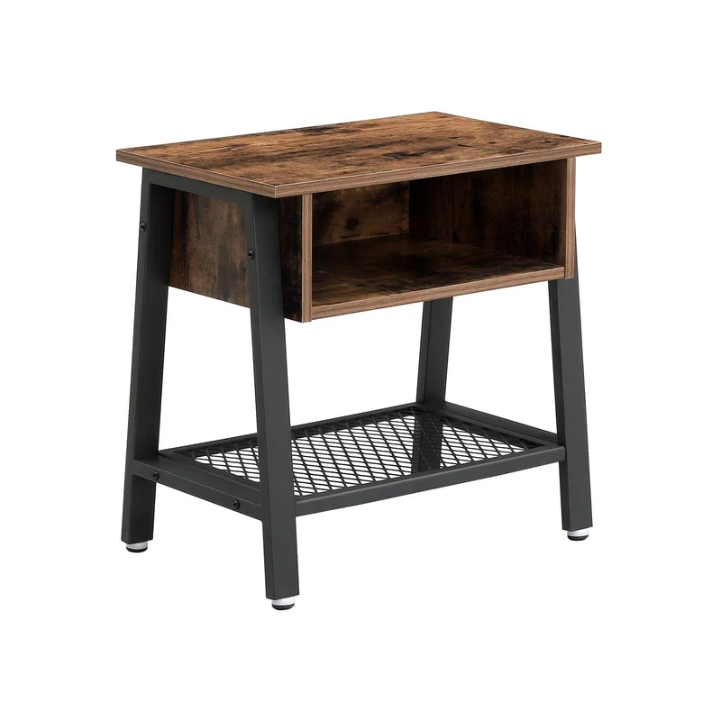 Table de chevet casier industriel
