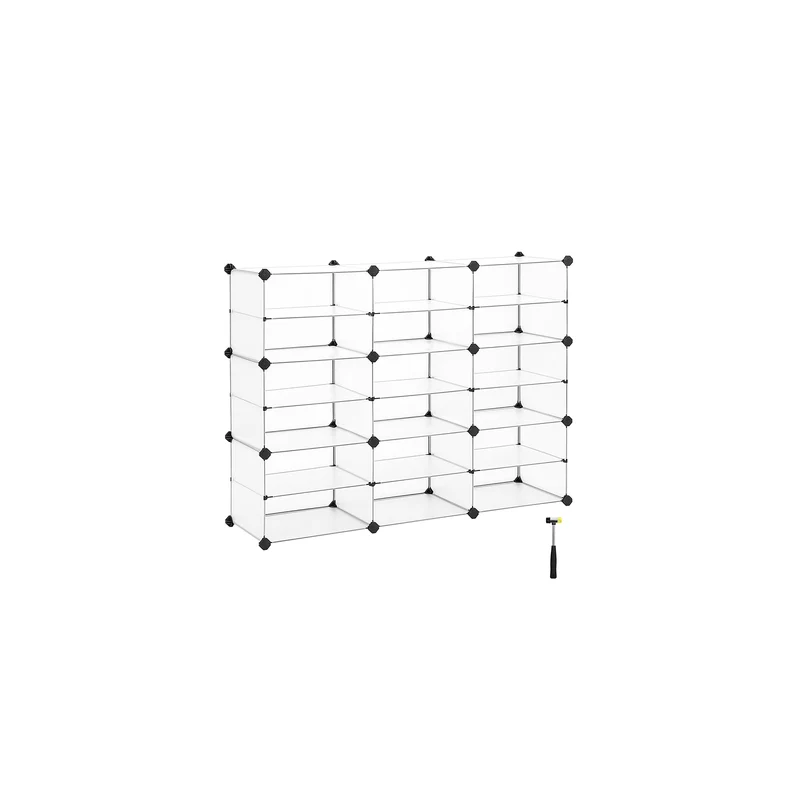 Meuble modulable 18 casiers