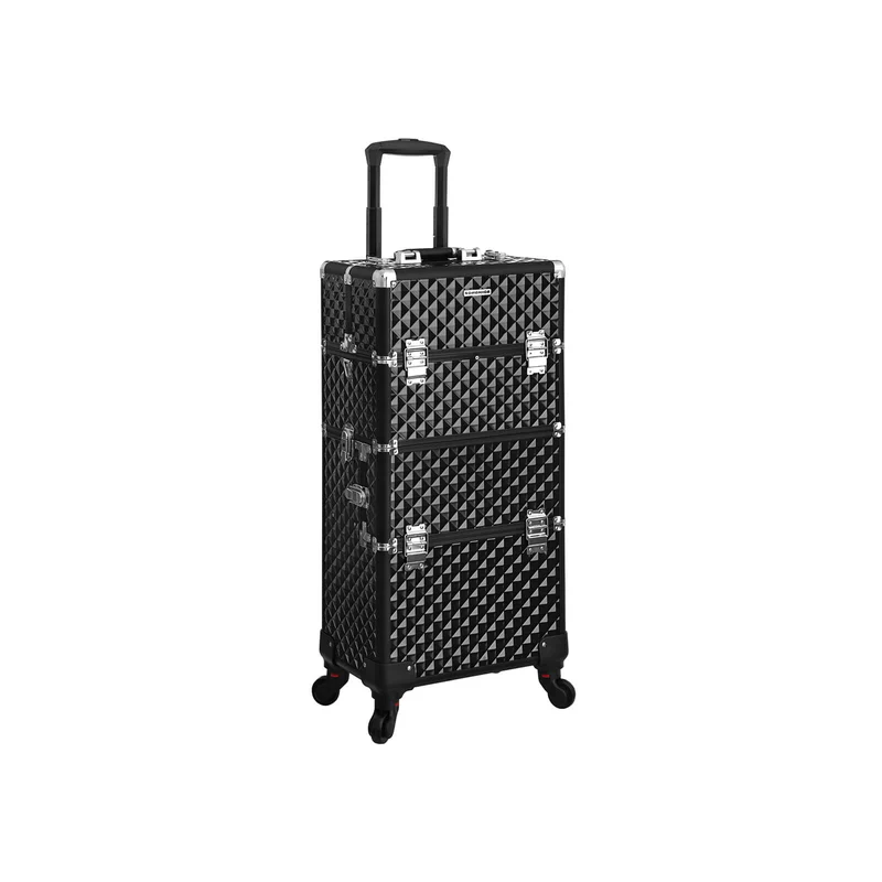 Valise de maquillage haute noir