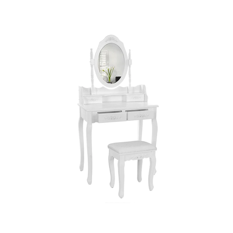 Set coiffeuse 4 tiroirs