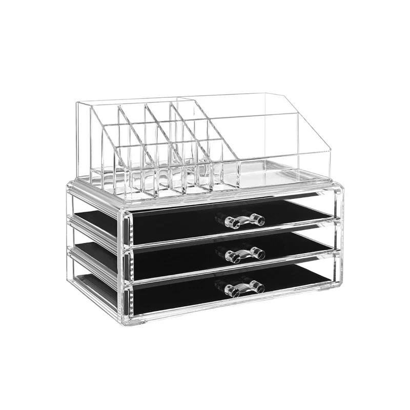 Organisateur de maquillage avec tiroirs