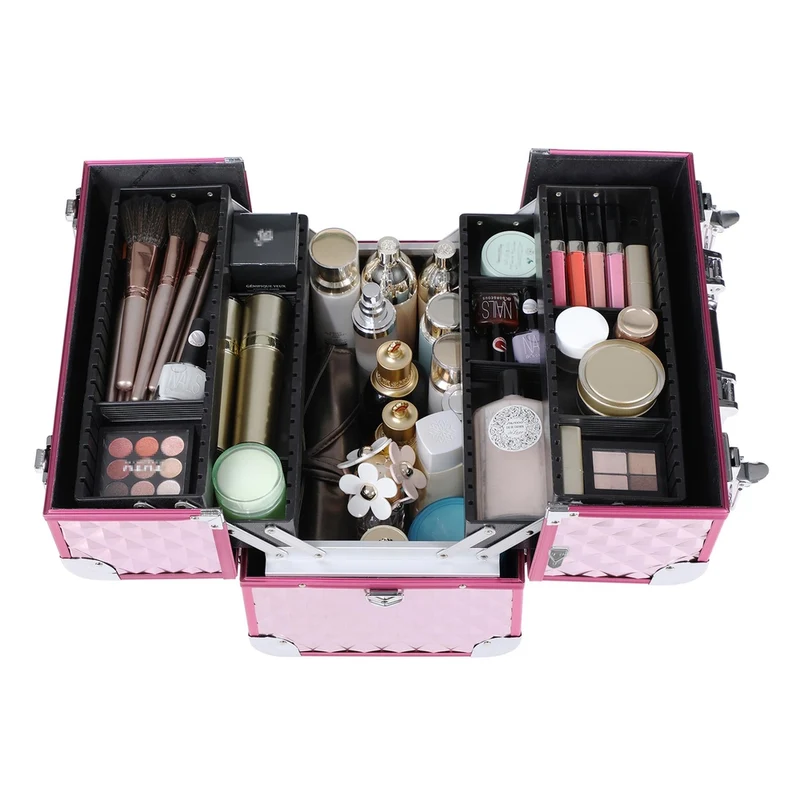 Mallette à maquillage pour voyage verrouillable