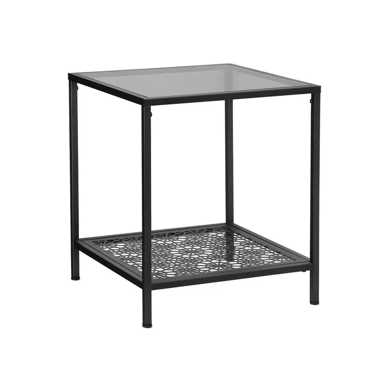 Table d'appoint verre trempé