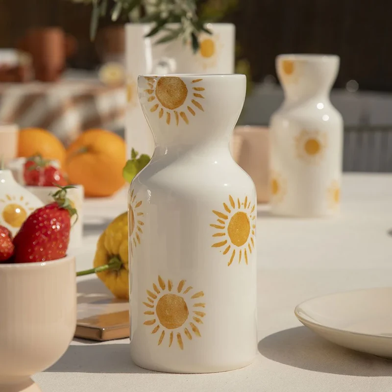 Vase totem soleil