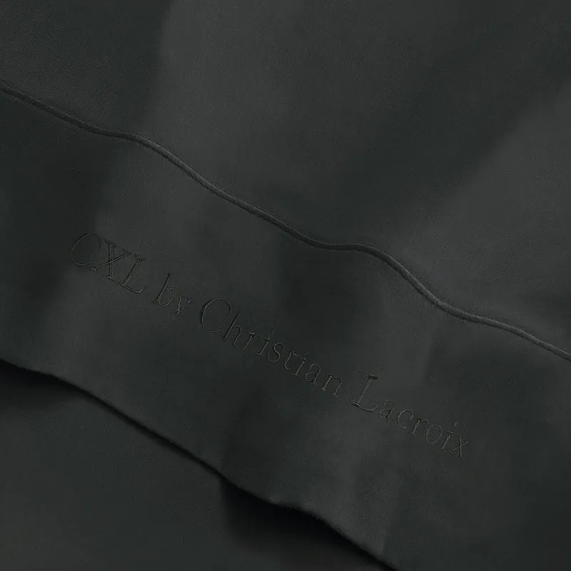 Ensemble de draps satin de coton - Uni 1 baratta Gris 03