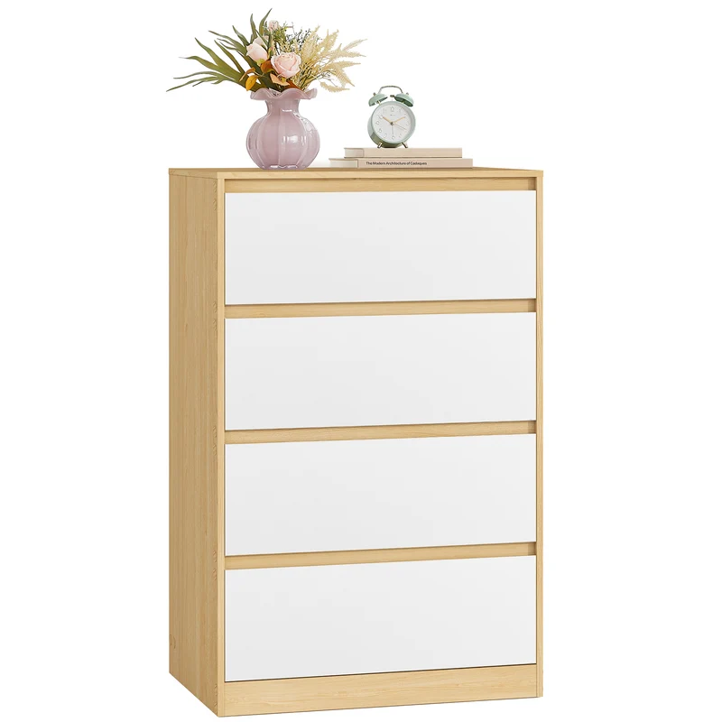 Commode sans poignée en MDF pour chambre