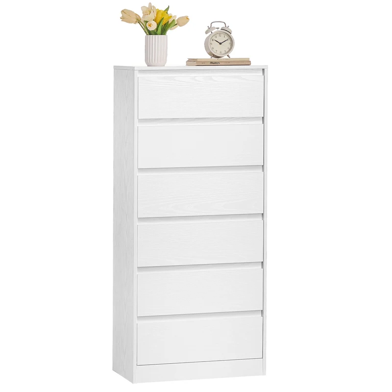 Commode avec tiroirs armoire de rangement pour chambre style moderne