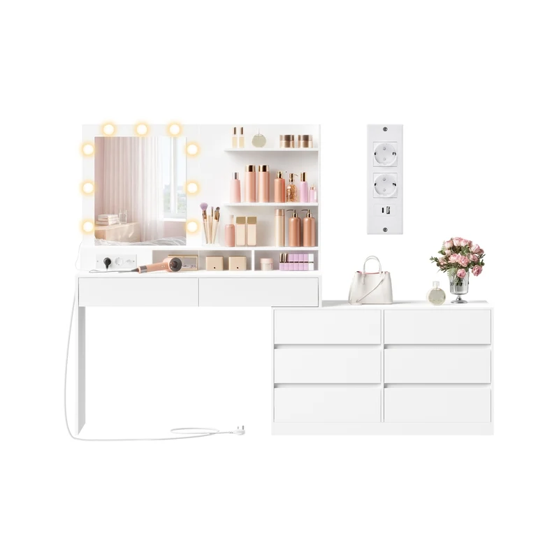 Coiffeuse table maquillage