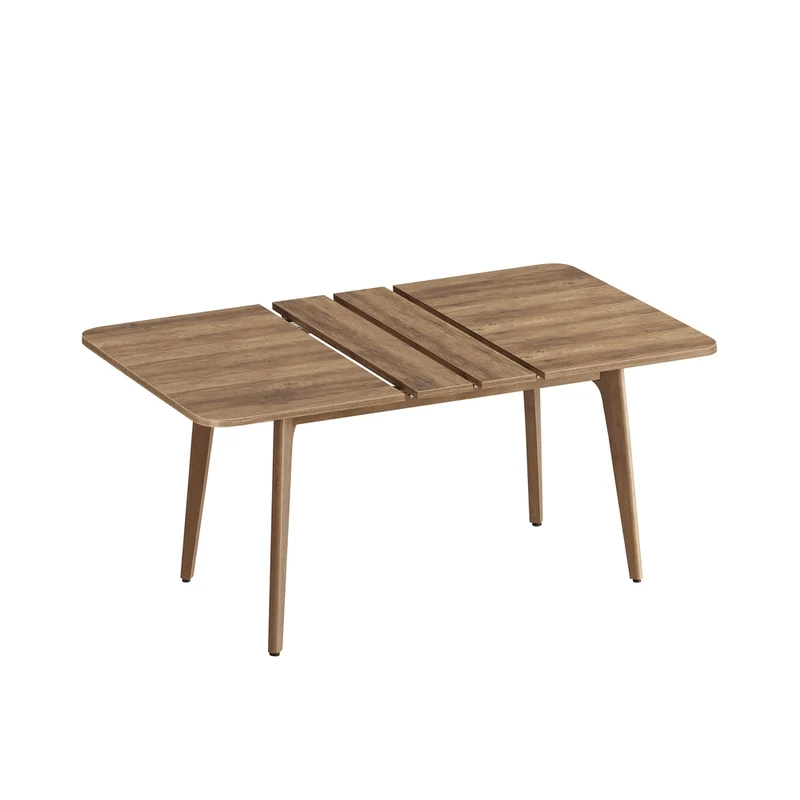 Table de salle à manger extensible au design épuré
