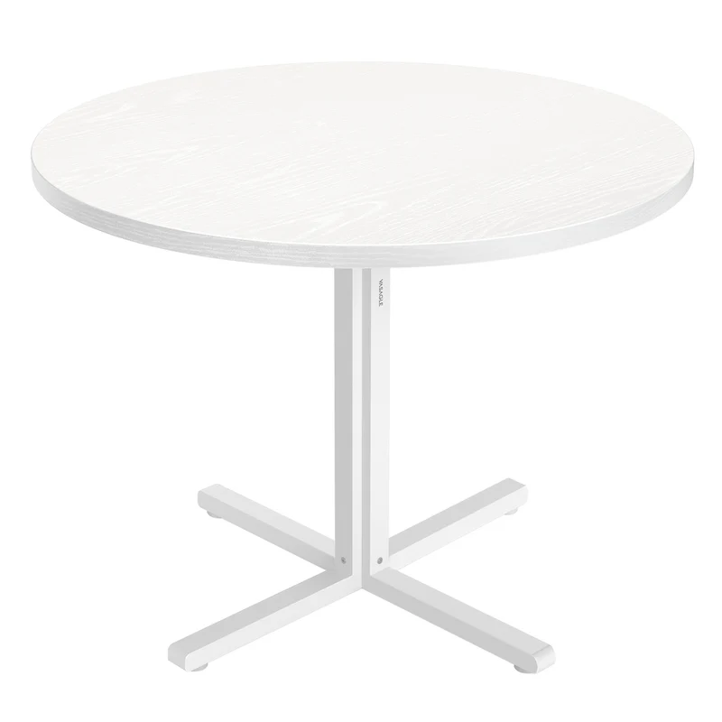 Table de cuisine ronde style campagnard