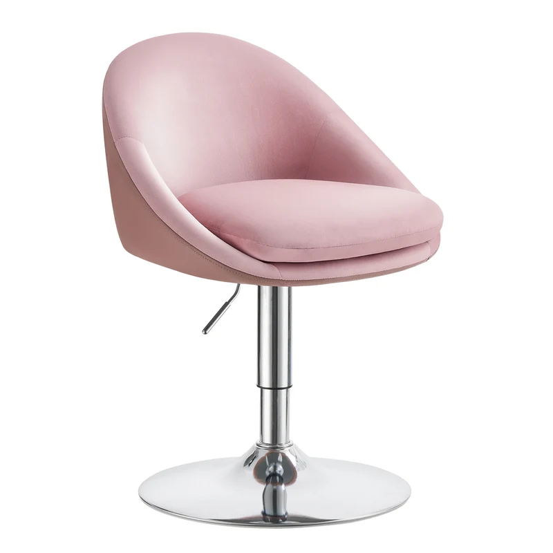 Chaise réglable avec dossier pour bureau et coiffeuse