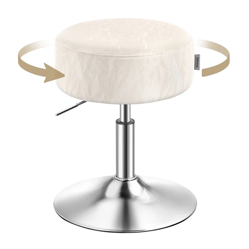 Tabouret de maquillage réglable pour coiffeuse moderne