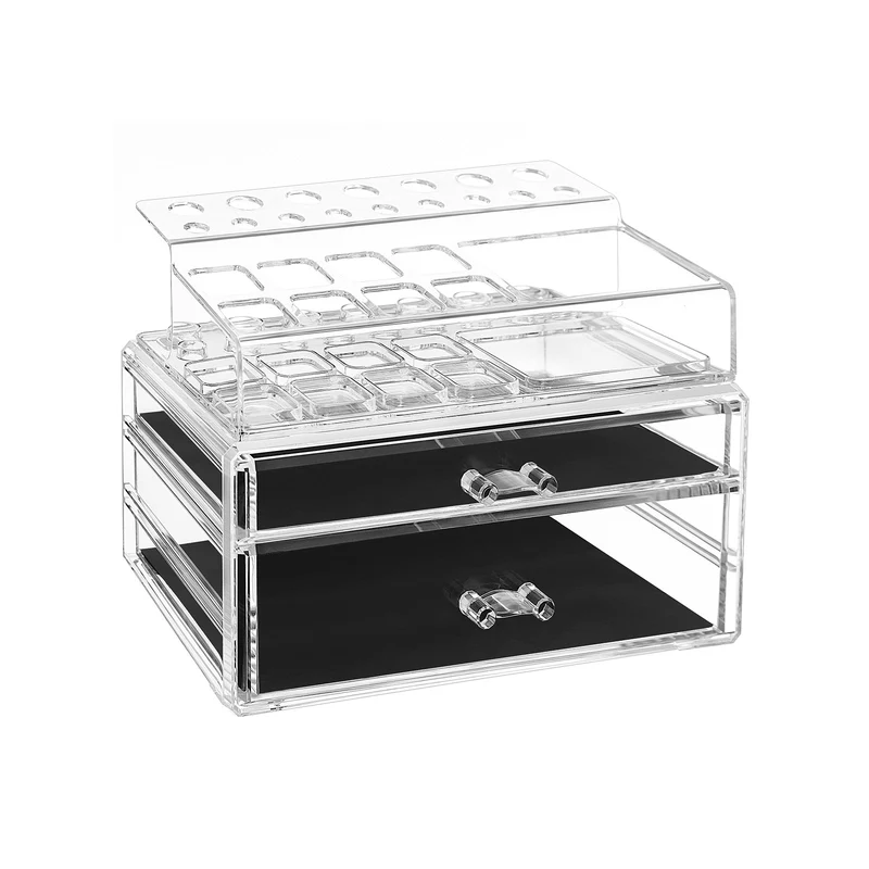 Support maquillage transparent