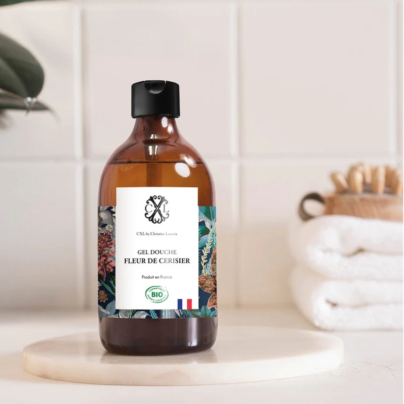 Gel douche Bio parfumés et extra-moussants – Fleur de Cerisier