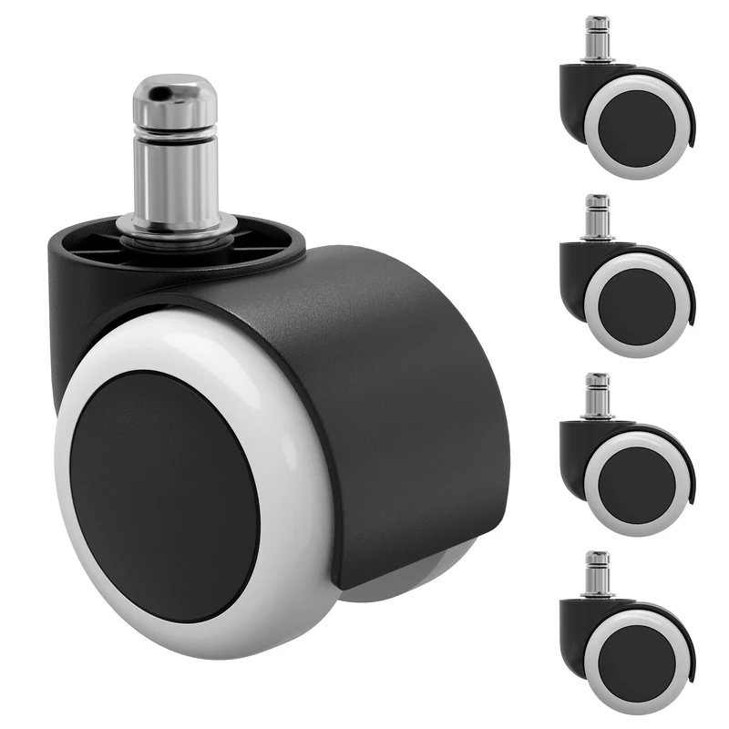 Lot de 5 roulettes de Rechange 11 x 22 mm