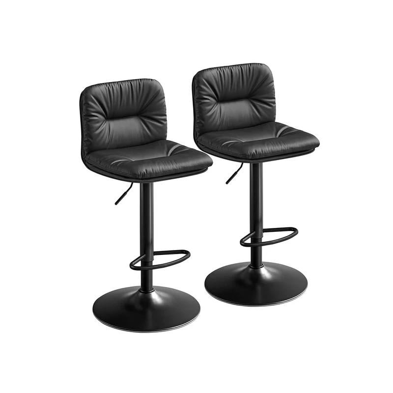 2 tabourets de bar réglables