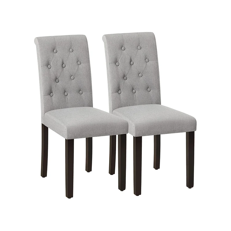 ２ Chaises dossier gris