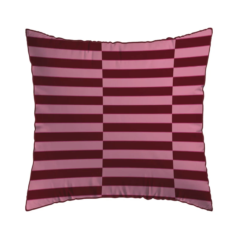 Taie d'oreiller satin de coton - Eclat Rose