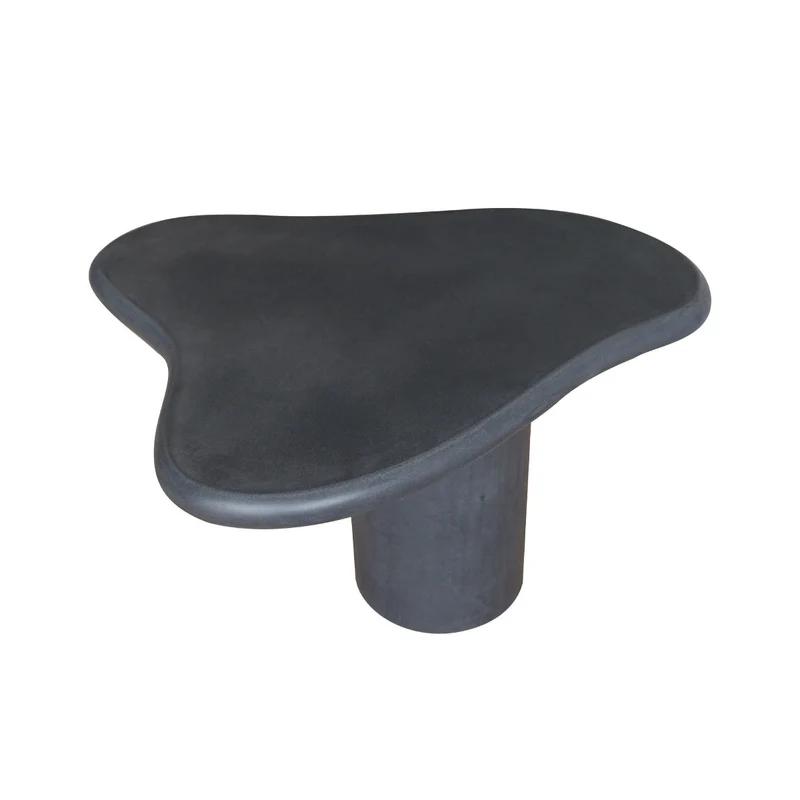 Grenoble - tables d'appoint bio - Microskin Noir - Basse