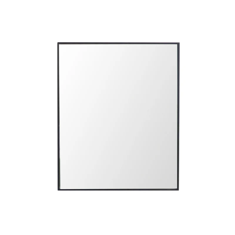 Miroir avec Cadre Noir Fin - Valensole - 60x50cm