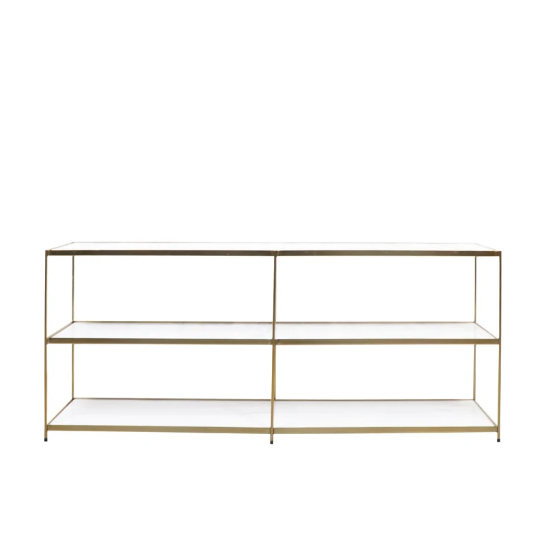 Table console - Marbre blanc grec - Luiza