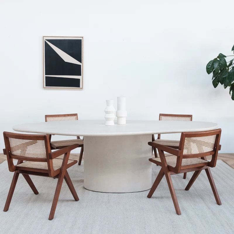 Table à manger bio - Reims - StoneSkin - 250 cm