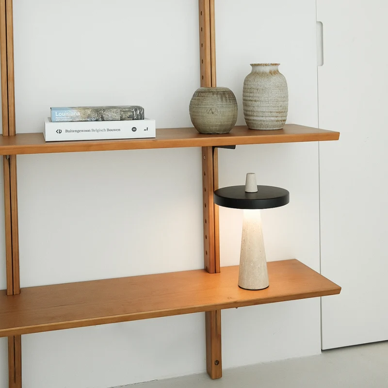 Lampe de table - Figeac - Travertin