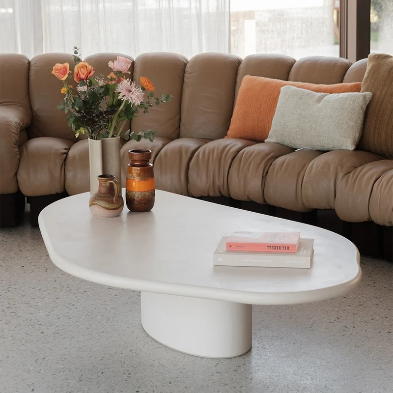 Table basse Microskin organique - Strasbourg - 160 cm