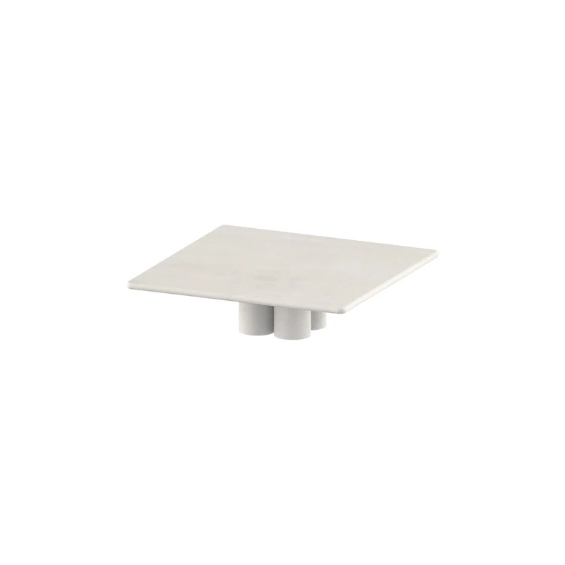 Toulouse- Table basse carrée en microskin