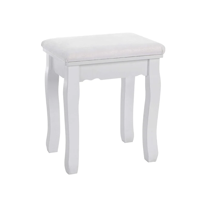 Tabouret de coiffeuse fleur