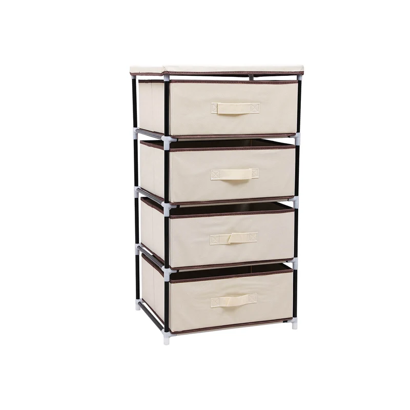 Commode multifonctions avec 4 tiroirs