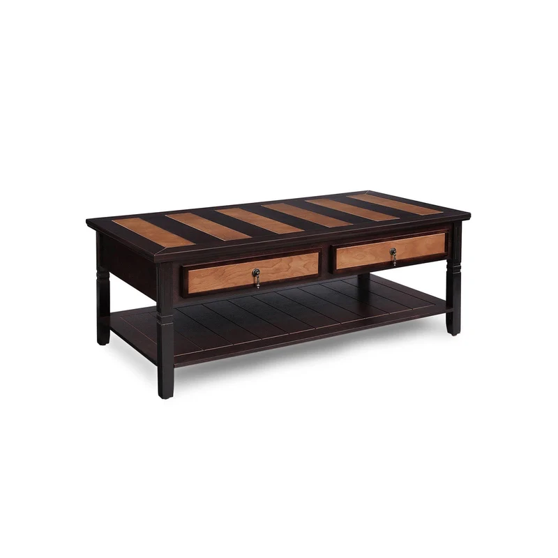 Table basse striée