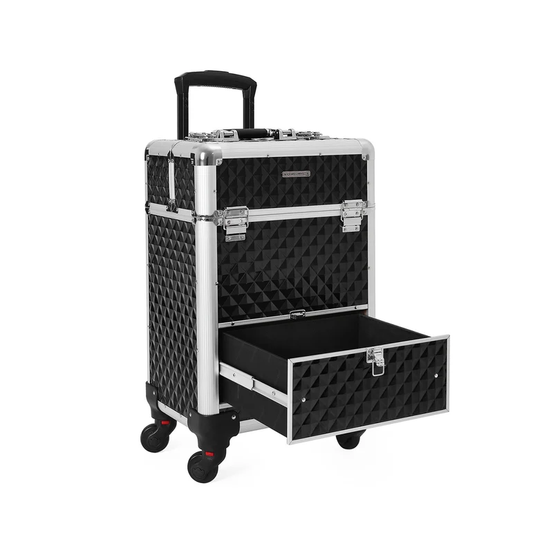 Valise de maquillage noir