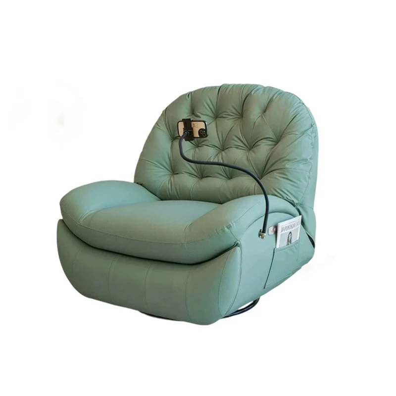 Contemporary Scandinavian Cat Scratch Leather Chenille Velvet Metal Semi-Circle Grid Accent Chair With Backrest For Living Room
