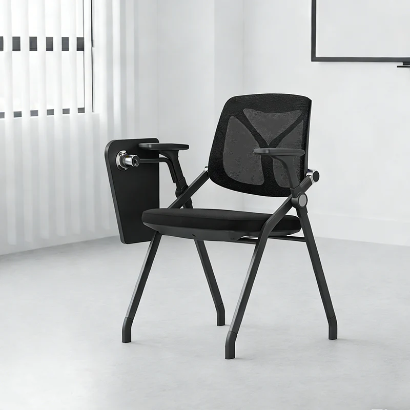 Comfortable Ergonomic Office Desk Chair - Minimalist Premium Mesh Back, Adjustable Armrests & Flip-Up Seat, Durable Frame For Home Office