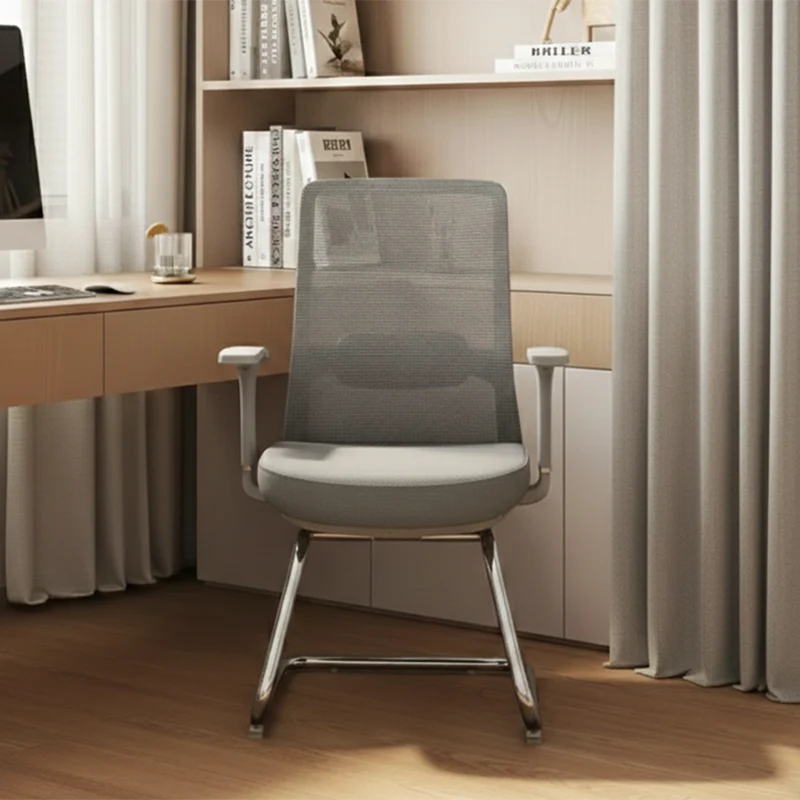 Breathable Mesh & Adjustable Back Support Desk Chair - Minimalist Stylish Executive Chair With Durable Steel Frame For Home Office